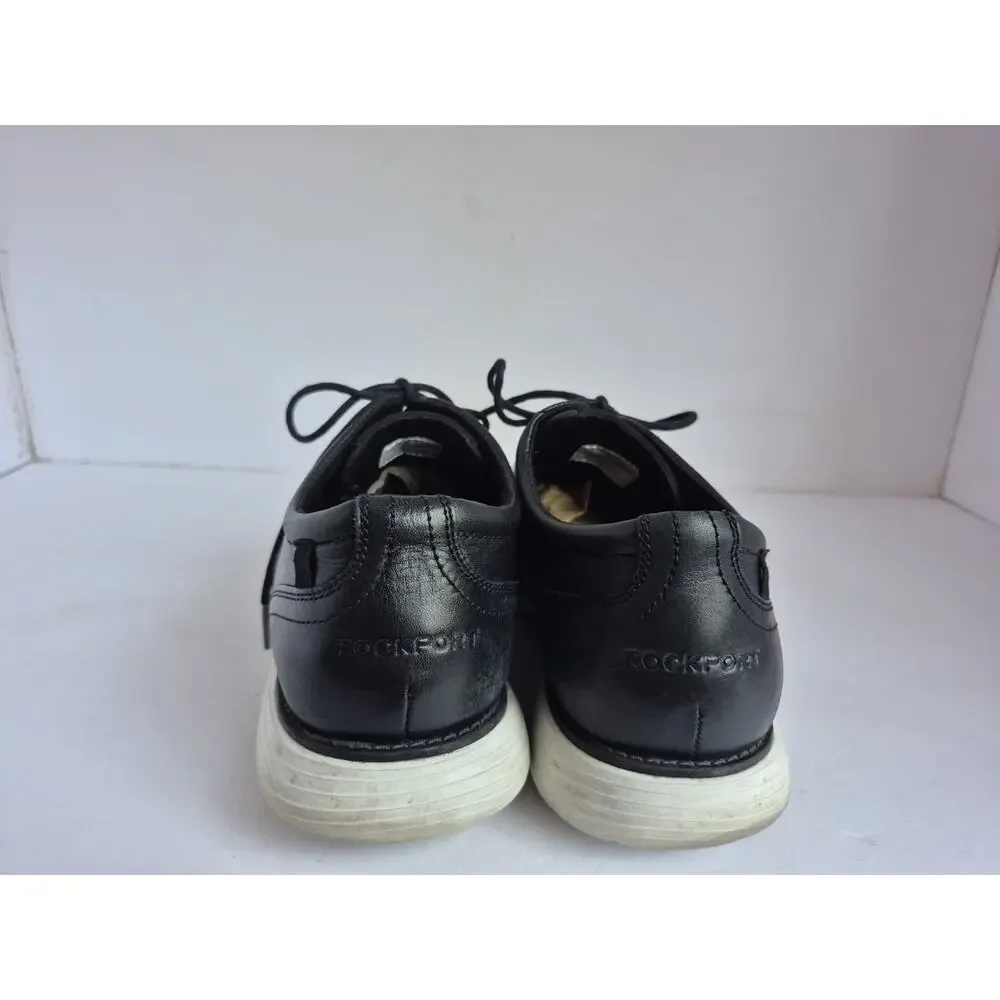 Rockport, Wingtip, Black, Size 11.5, Men shoes